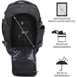Mochila Aerolite Ryanair 40 x 20 x 25 pulgadas,