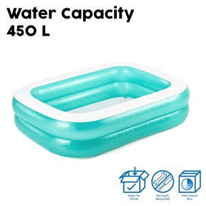 Bestway 54005 Piscina familiar inflable VERDE/AZUL