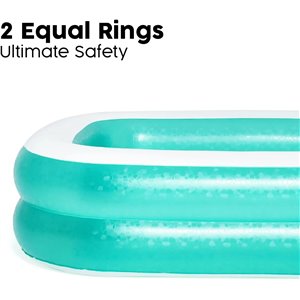 Bestway 54005 Piscina familiar inflable VERDE/AZUL