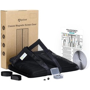 Mosquitera magnética puerta de Apalus.90 x 220 cm,