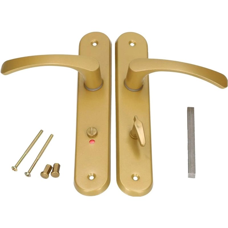 KOTARBAU® Juego de manillas para puerta de baño, M