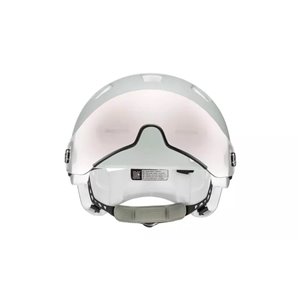 Casco de ciclista Uvex Rush Visor ,  Papyrus-grey matt . 55-58 CM