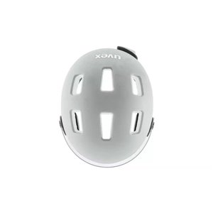 Casco de ciclista Uvex Rush Visor ,  Papyrus-grey matt . 55-58 CM