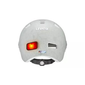 Casco de ciclista Uvex Rush Visor ,  Papyrus-grey matt . 55-58 CM
