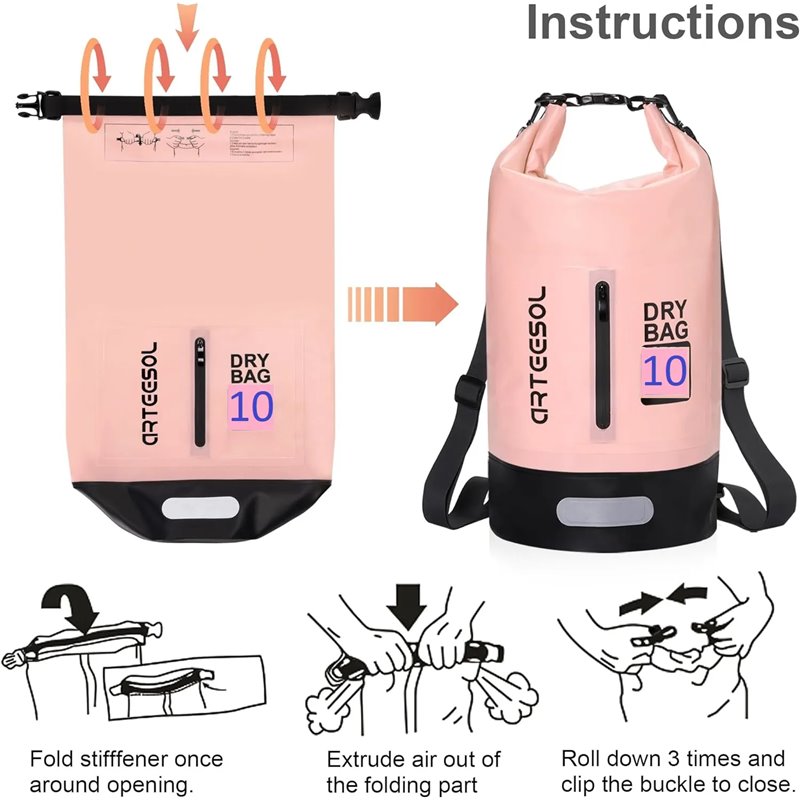 Bolsa Estanca, Dry Bag-10L Bolso Seco Impermeable