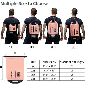 Bolsa Estanca, Dry Bag-10L Bolso Seco Impermeable