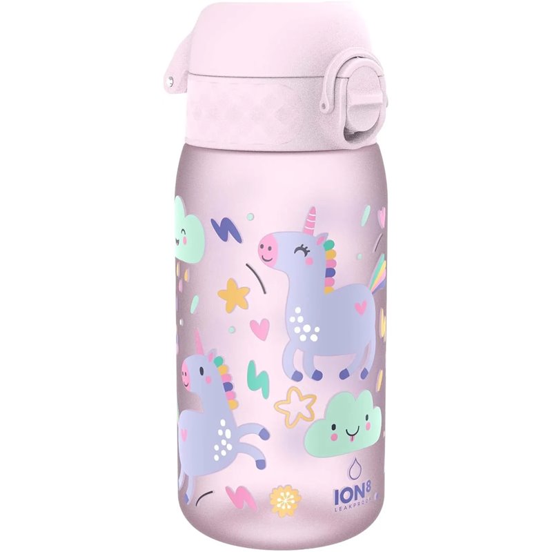 ion8 Botella de Agua para Niños, 350ml, a Prueba de Fugas