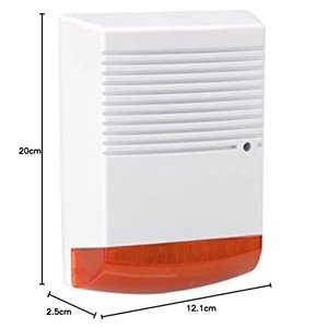 Velleman Sirena Falsa con LED Intermitente Rojo