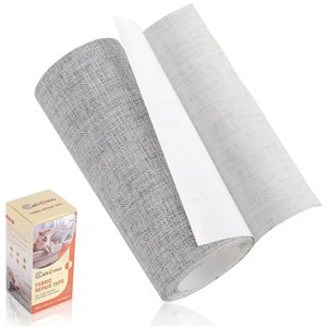 Cahomo Parche de Tela de Lino Autoadhesivo. 10*160 cm