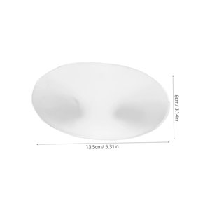 2pares Almohadillas De Hombro Adhesivas De Silicona