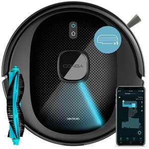 Cecotec Conga 8290 Robot Aspirador con Navegación Láser y App