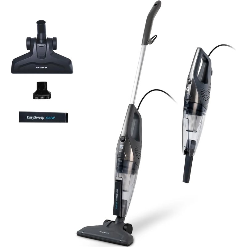 Grunkel Aspiradora Escoba Vertical con Cable ASP con Filtro HEPA Lavable