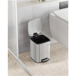 Contenedor de cocina SONGMICS, contenedor de basura de 1.6 galones (6 L)