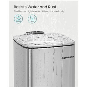 Contenedor de cocina SONGMICS, contenedor de basura de 1.6 galones (6 L)