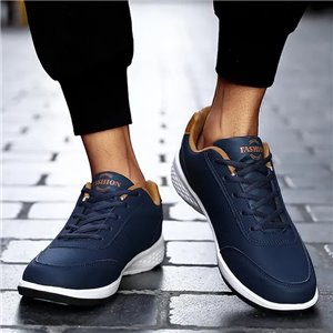 Zapatillas deportivas para hombre, extraanchas T42
