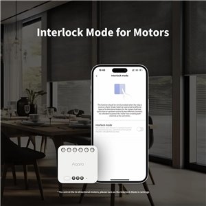 Aqara Módulo Relé Doble T2, Requiere Aqara Zigbee 3.0 HUB