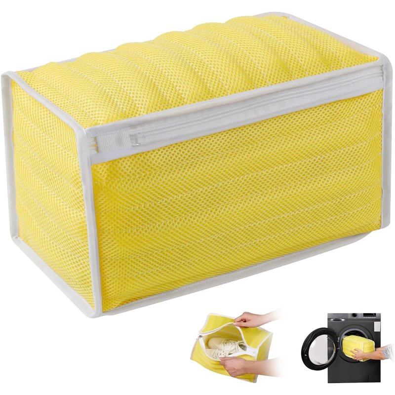 AiQInu Bolsa Lavadora Zapatillas,Saco Lavadora Zapatos