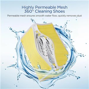 AiQInu Bolsa Lavadora Zapatillas,Saco Lavadora Zapatos