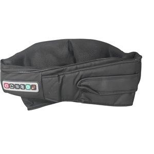 Masajeador eléctrico Shiatsu para espalda, cuello, hombros y cuerpo, con calefacción infrarroja, para coche y hogar