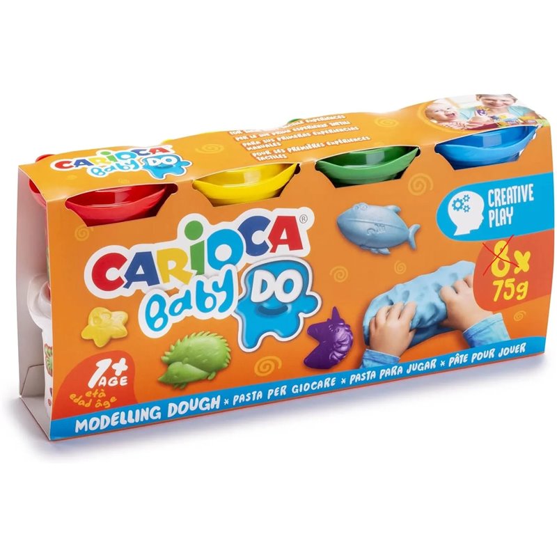 Carioca Baby DO Plastilina, Set de 7 Colores, para