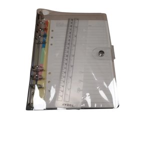 Organizador, carpeta con anillas transparente