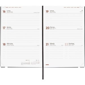 Finocam - Agenda 2026 Semana Vista Horizontal