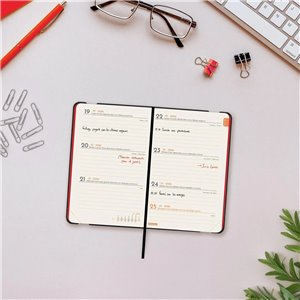 Finocam - Agenda 2026 Semana Vista Horizontal roja