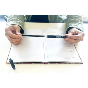 Pilot - 2 Pack Set De 3 Recambios Frixion Ball - Negro - Punto Medio