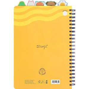 Mr. Wonderful - Libreta A4 con pestañas