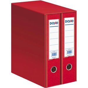 Dohe Archicolor - Módulo 2 archivadores A4, color rojo