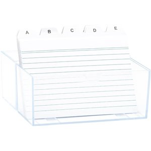 K3T Fichero DIN A6 con registro y 20 fichas a raya