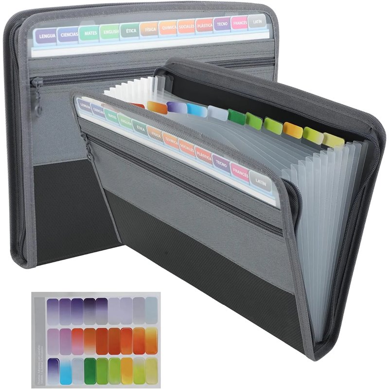 Funda extensible para documentos A4 - Clasificador