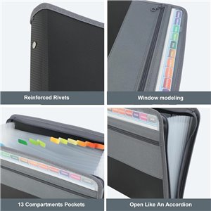 Funda extensible para documentos A4 - Clasificador