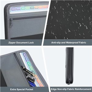 Funda extensible para documentos A4 - Clasificador