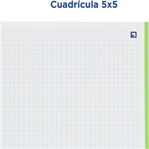 Oxford Archivador 4 anillas con recambio y goma, Tapa Extradura con Recambio