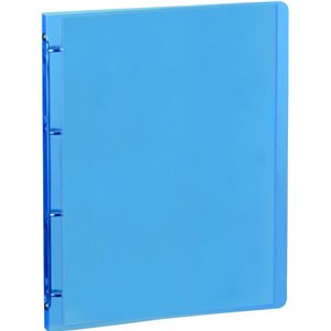 Elba Polyvision - Archivador (anillas, A4), color azul, 30 mm