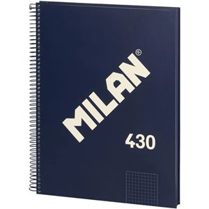 MILAN® Cuaderno A4 con tapa dura, cuadrícula 5x5mm