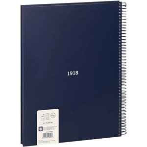 MILAN® Cuaderno A4 con tapa dura, cuadrícula 5x5mm