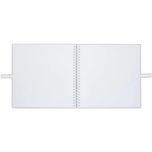 Papermania Álbum de recortes, blanco, 30,5 x 30,5 cm, 40 hojas