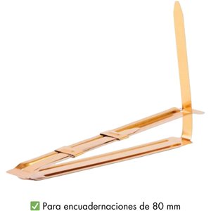 Dohe - Fasteners Metálicos Dorados para Encuaderna