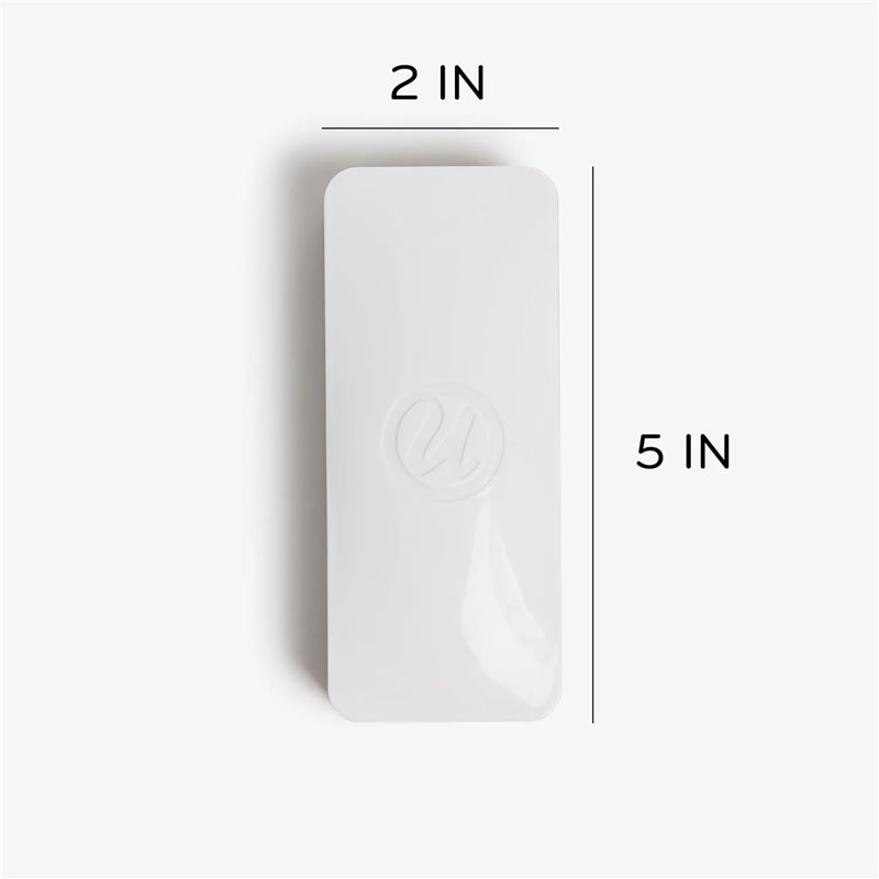 U Brands Borrador magnético de fieltro de borrado en seco, 5 x 12,7 x 2,5 cm