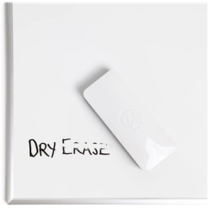 U Brands Borrador magnético de fieltro de borrado en seco, 5 x 12,7 x 2,5 cm