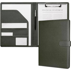 Mymazn Carpeta Portadocumentos A4 Carpeta con Pinza,Portafolios A4 de Piel