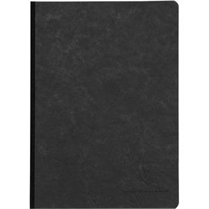 Clairefontaine 795421C - Cuaderno con reverso de tela negra