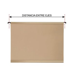 Carpetas colgantes para cajones 34,8 x 24,5 cm Folio Kraft reciclado Fade Kio 2