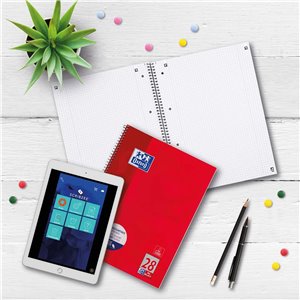 Cuaderno Oxford 100050361, A4, 80 hojas