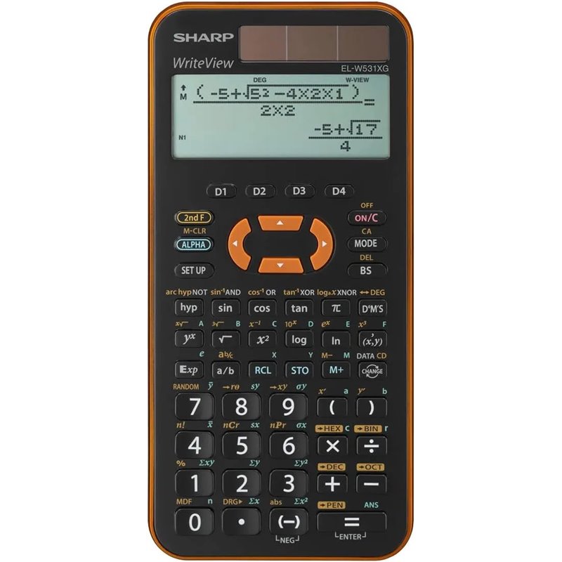 Sharp EL-W531XGYR - Calculadora