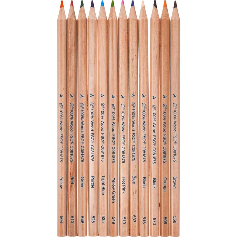 Amazon Aware certificado FSC, Lápices de colores c