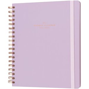 Kokonote Agenda 2024 semana vista Lilac Sunset