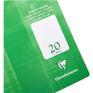 Cuaderno (A4, en blanco, 32 hojas)